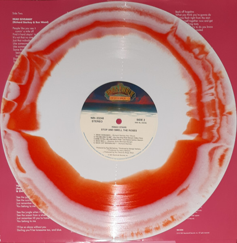 Ringo Starr / Stop And Smell The Roses (Deluxe Edition)(Coloured Vinyl)(2LP)