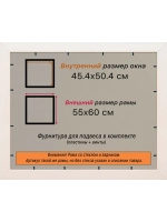 Рамка для постера и фотографий 45x50