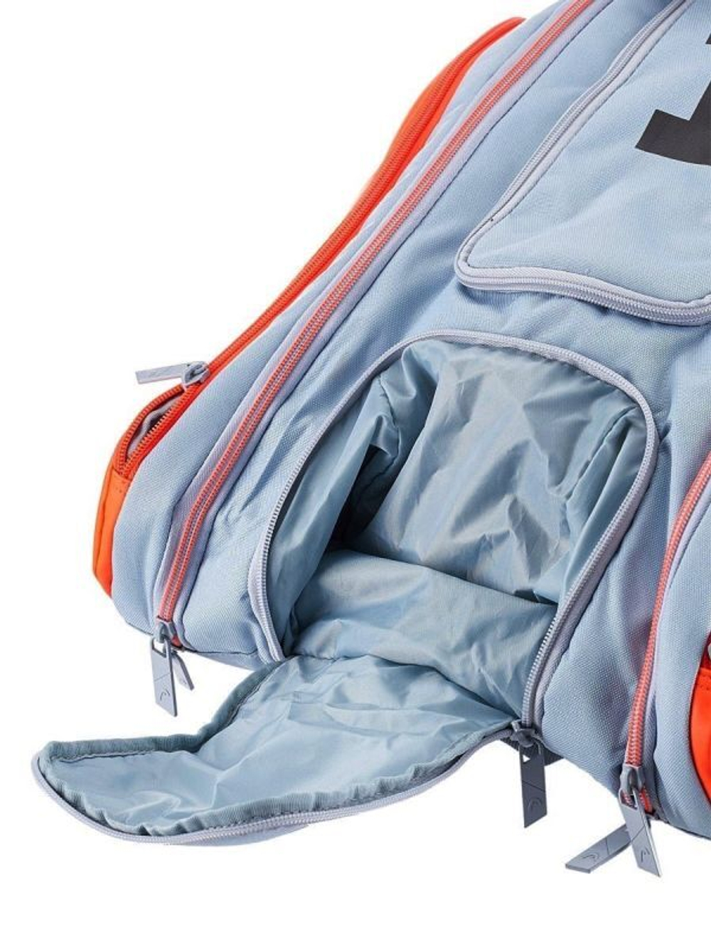 Сумка теннисная Head Radical 12R Monstercombi - grey/orange