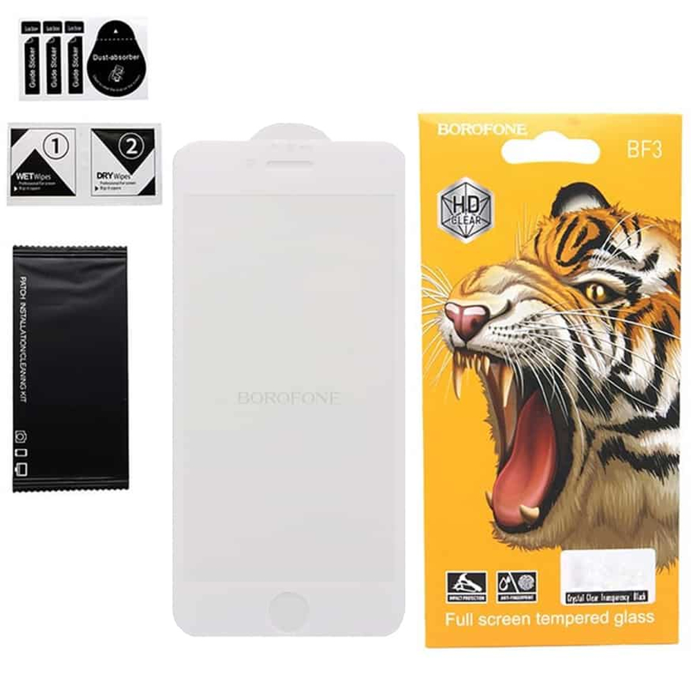 Защитное стекло BOROFONE iPhone 6 (белый) 9D