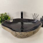 Раковина из речного камня RS-65044 68*48*15 0863
