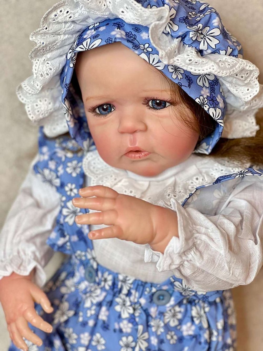 Кукла Реборн мягконабивная 60см в пакете (FA-606)