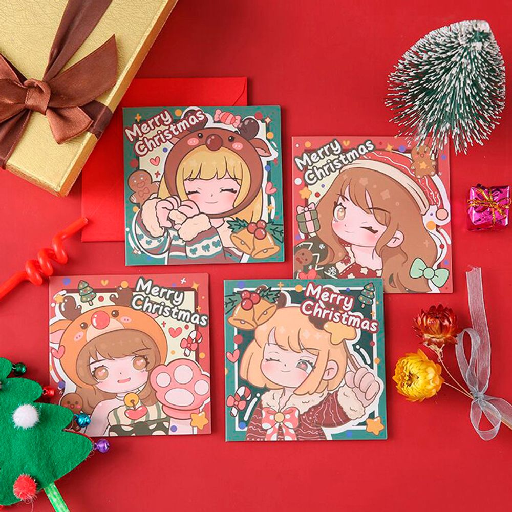 Открытка &quot;Merry Christmas&quot;