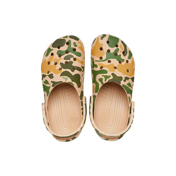 Crocs Classic Printed Camo 'Brown Green'