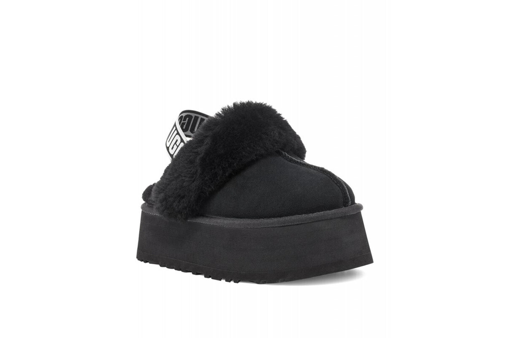 UGG Funkette Suede Platform Black