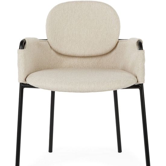 Стул Claudio Arm цвет бежевый