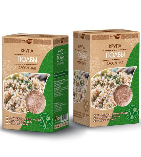 --Крупа полбы дроблёная, 700 гр.