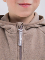 Костюм флисовый со вставками "Кофейный"