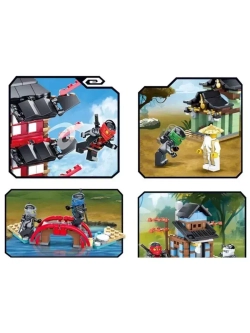 Конструктор Ниндзя Храм Аэроджитцу 767 деталей 4024