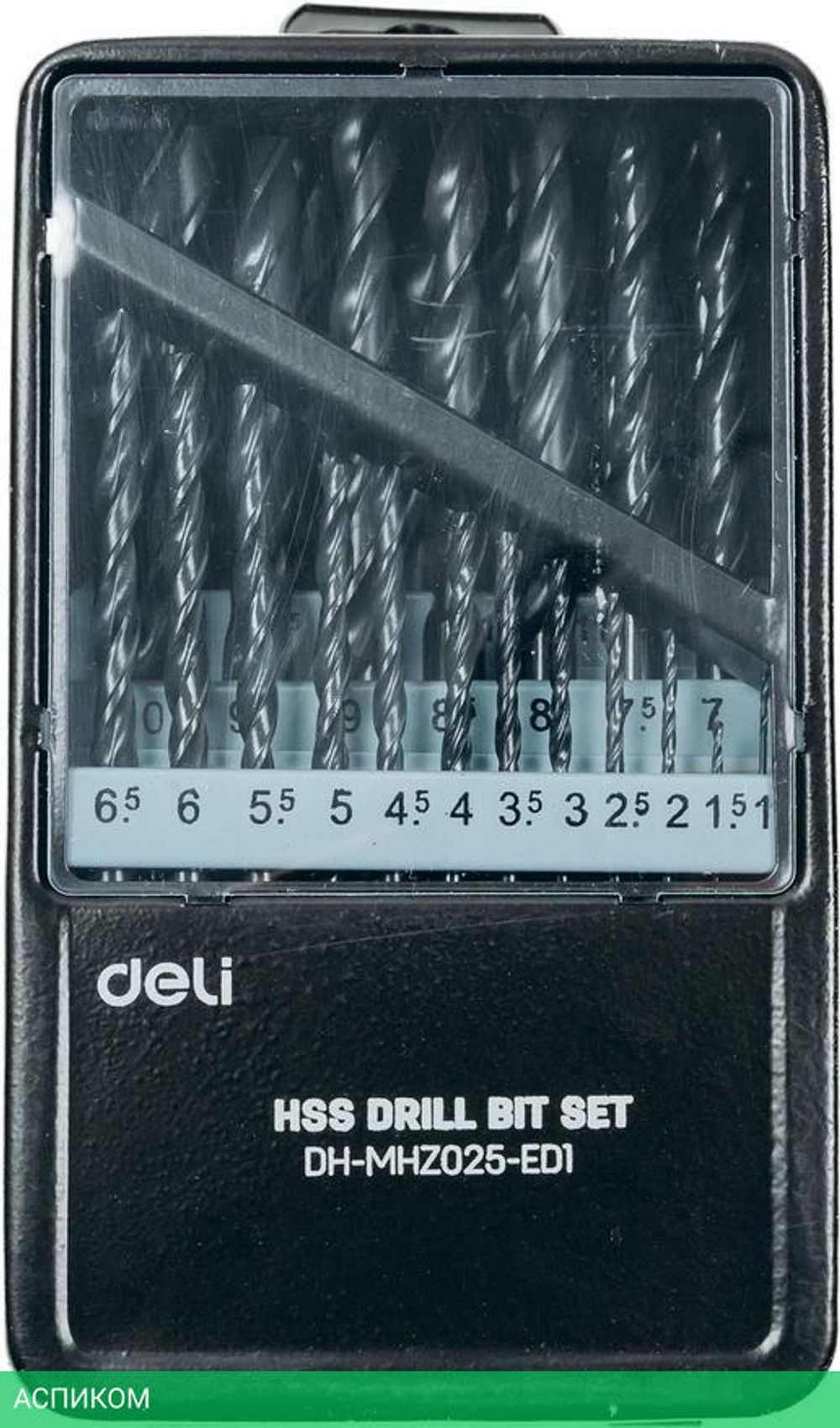 Набор сверл по металлу Deli DH-MHZ025-ED1