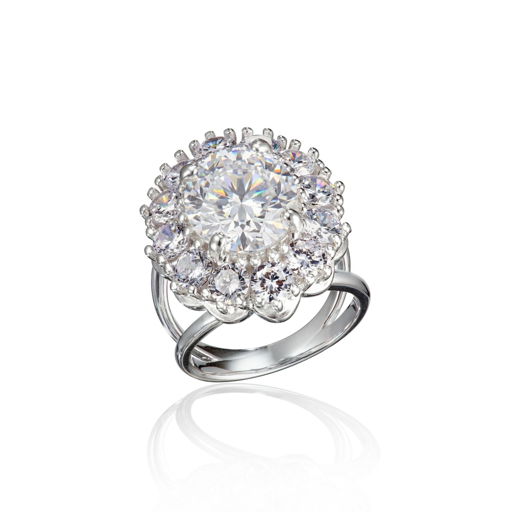 Кольцо Reine White