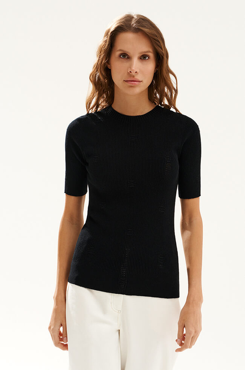 23565 Джемпер женский (черный)