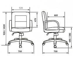 Кресло для руководителя VICTORIA B LX