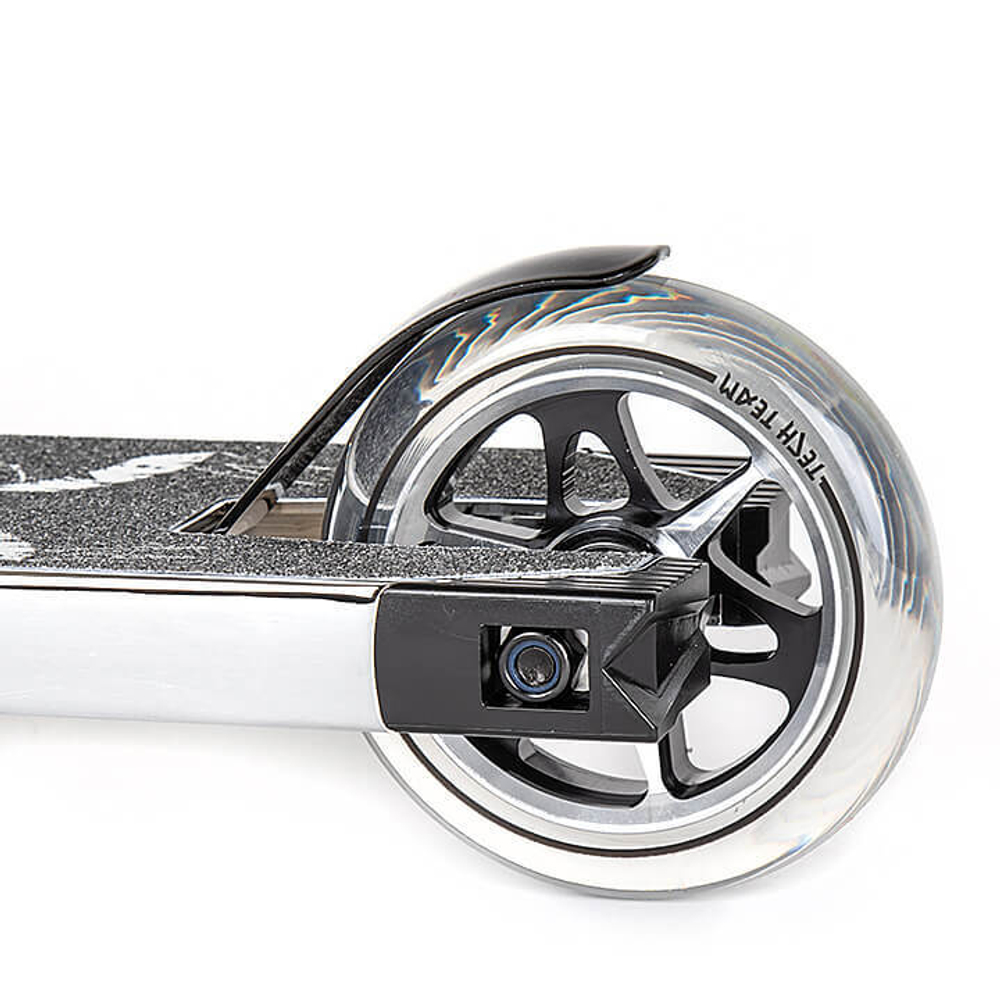 Самокат трюковой Tech Team EXCALIBUR silver chrome 1/4, серебро/хром
