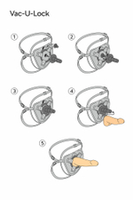 Трусики для страпона RealStick Strap-On Dylan черные