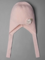 Шапка-чепчик для девочек на осень