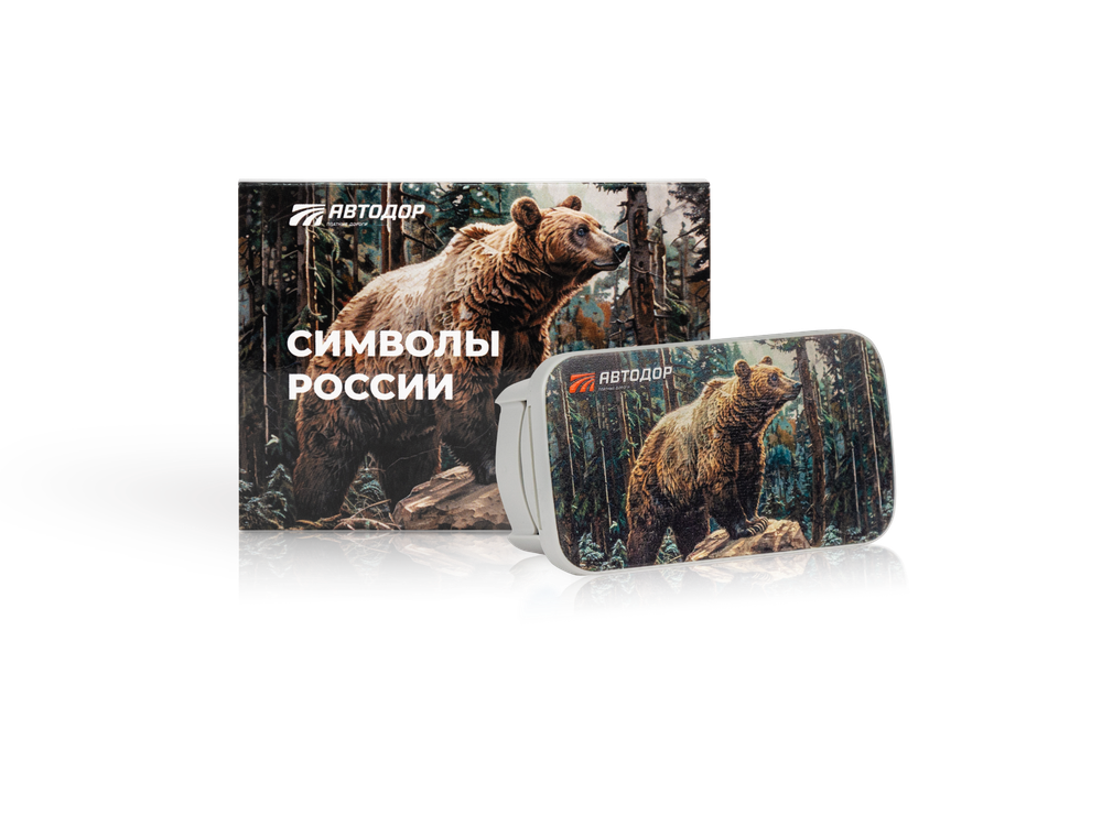Транспондер Автодор T-Pass лимитированная серия "Медведь"