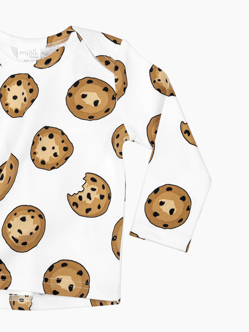 Футболка с длинным рукавом Mjölk Печенье