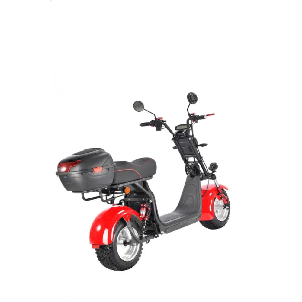 Электроскутер CityCoco White Siberia PRO+ 2500w Красный