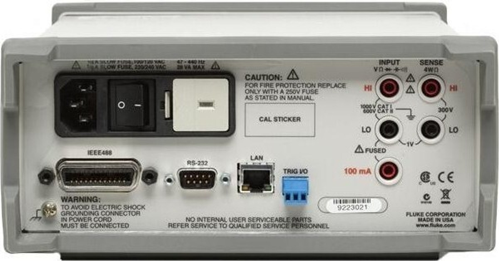 Цифровой прецизионный мультиметр Fluke 8845A 2720695