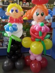 Мальчик и девочка с цветком(цена за штуку)