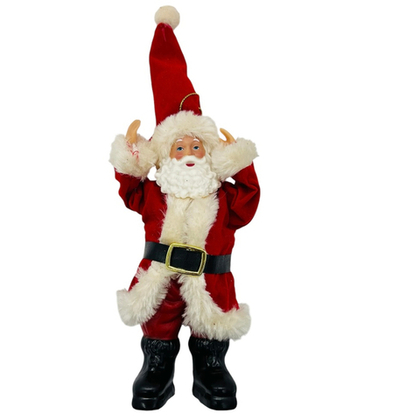 Дед Мороз мягкий игрушка 17,8 см