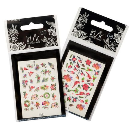 Irisk 3Д Слайдер дизайн зимний Тигры и геометрия, Т-317