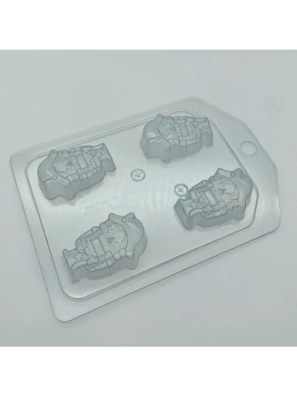 Пластиковая форма для конфет Щелкунчик 4 ячейки