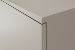 Тумба подвесная VELVEX Unit 80x27 шёлк шампань