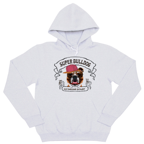 Толстовка "Супер бульдог"