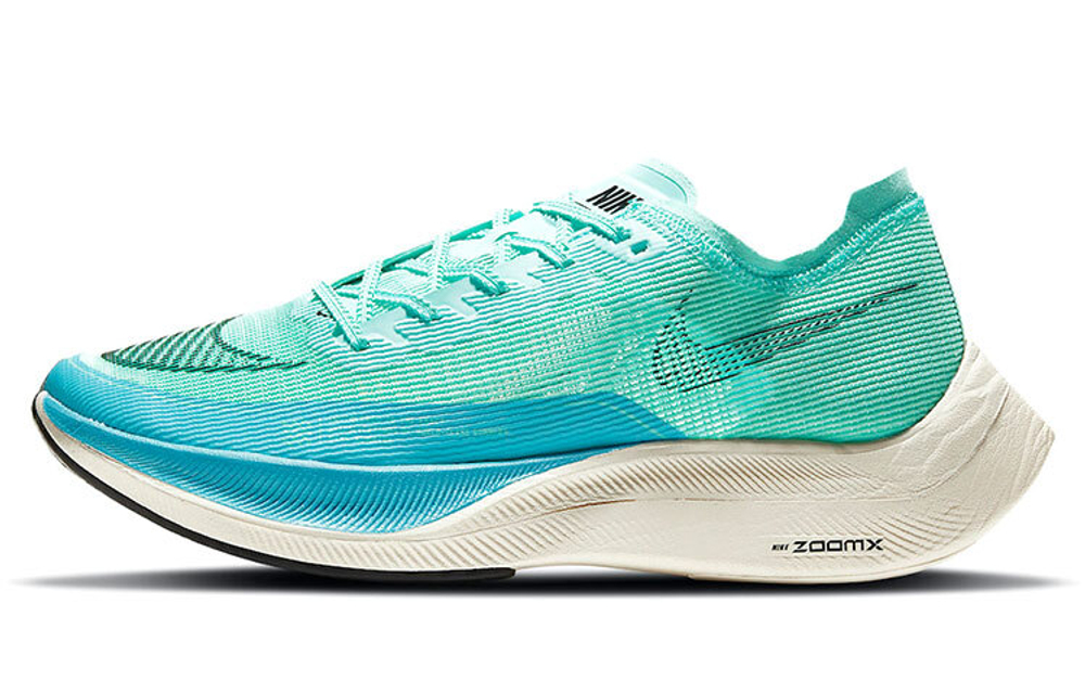 Nike ZoomX Vaporfly Next%2 Teal Blue low-cut training shoes men's blue-green