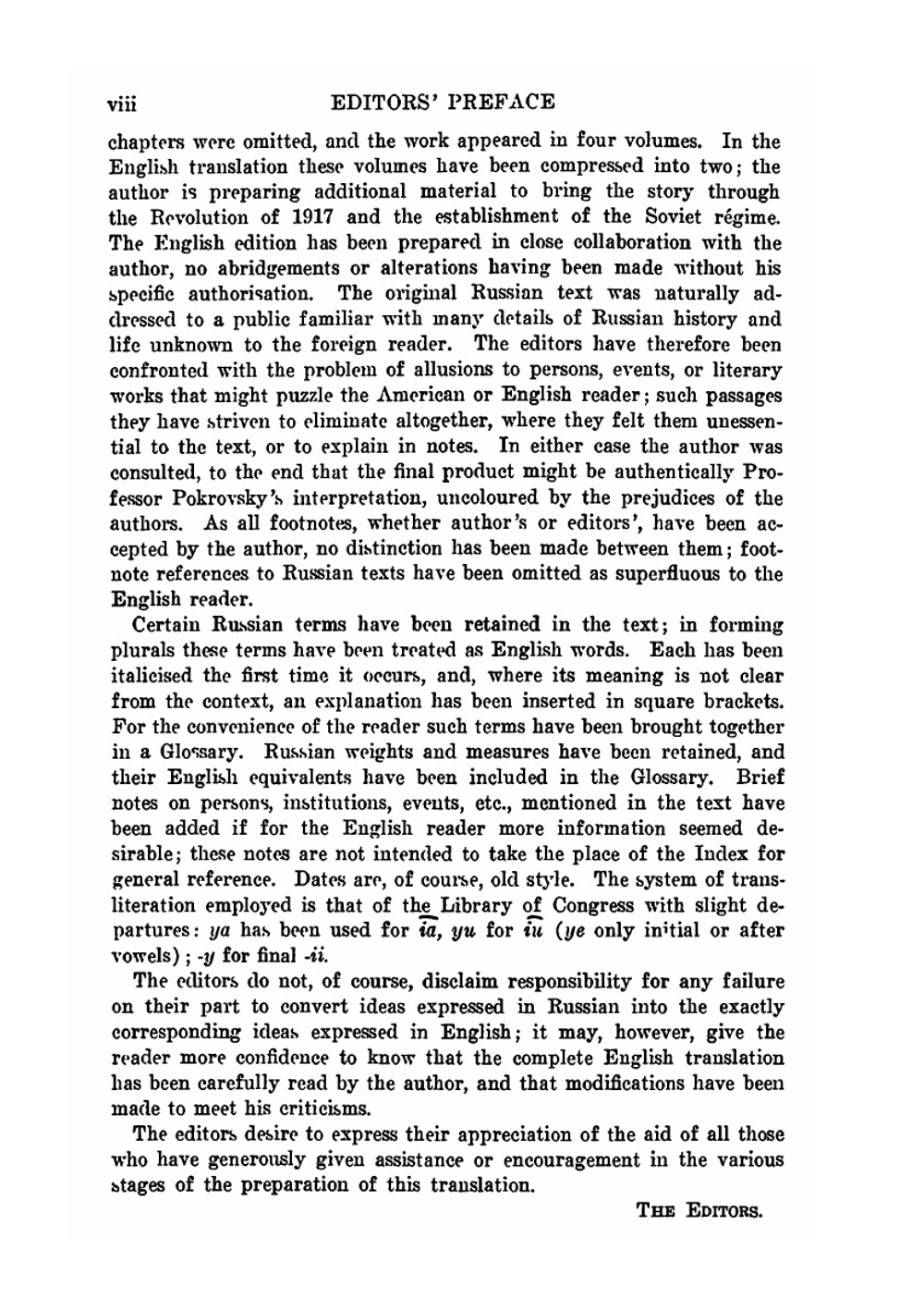 History of Russia. from the earliest times to the rise of commercial capitalism | M. N. Pokrovskii