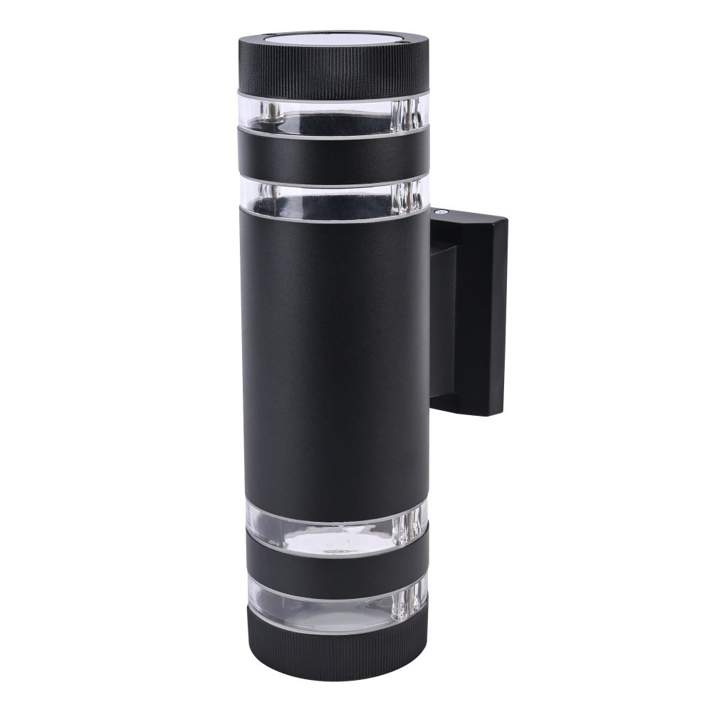 UUL-S20A 2x60W-E27 IP65 BLACK Светильник уличный. под две лампы Е27. Архитектурный накладной. Корпус черный. TM Uniel