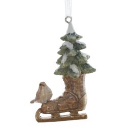 GAEM Фигурка декоративная подвесная "Коньки", L4,5 W2,5 H8 см, 4в.