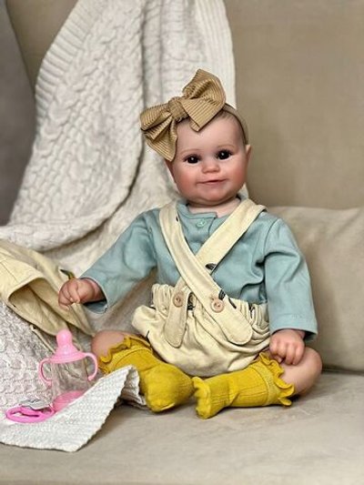 Кукла Реборн мягконабивная 50см в пакете (FA-015B)