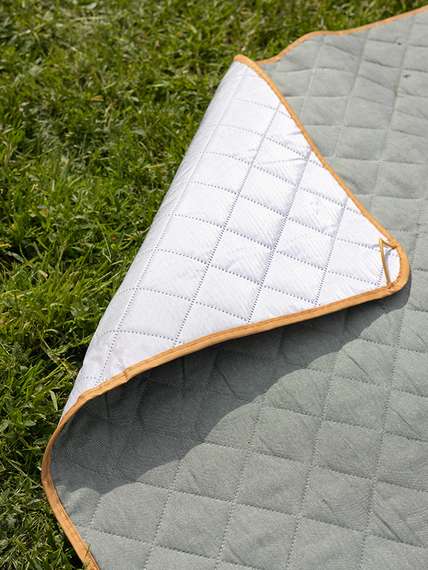 Плед для пикника и отдыха на пляже smart picnic, шалфей