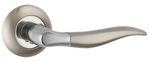 [ТОВАРА НЕТ В НАЛИЧИИ] Ручка Пунто Pelican TL, цвет никель матовый/хром (гарантия - 6 месяцев)