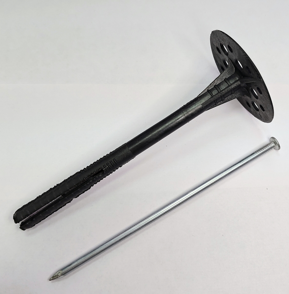 10х140 IZM дюбель СК + ГВОЗДЬ (1+3) для изоляц. материалов (900 шт.)