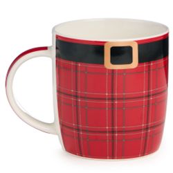 НАБОР ПОСУДЫ LEFARD "САНТА" 2 ПР. (КРУЖКА 355 МЛ, САЛАТНИК 12,5 СМ)