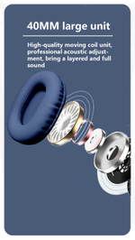 Наушники беспроводные с радио AKZ Max11