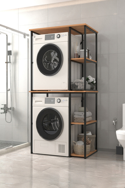 Стеллаж для ванной комнаты MISRA - сосна