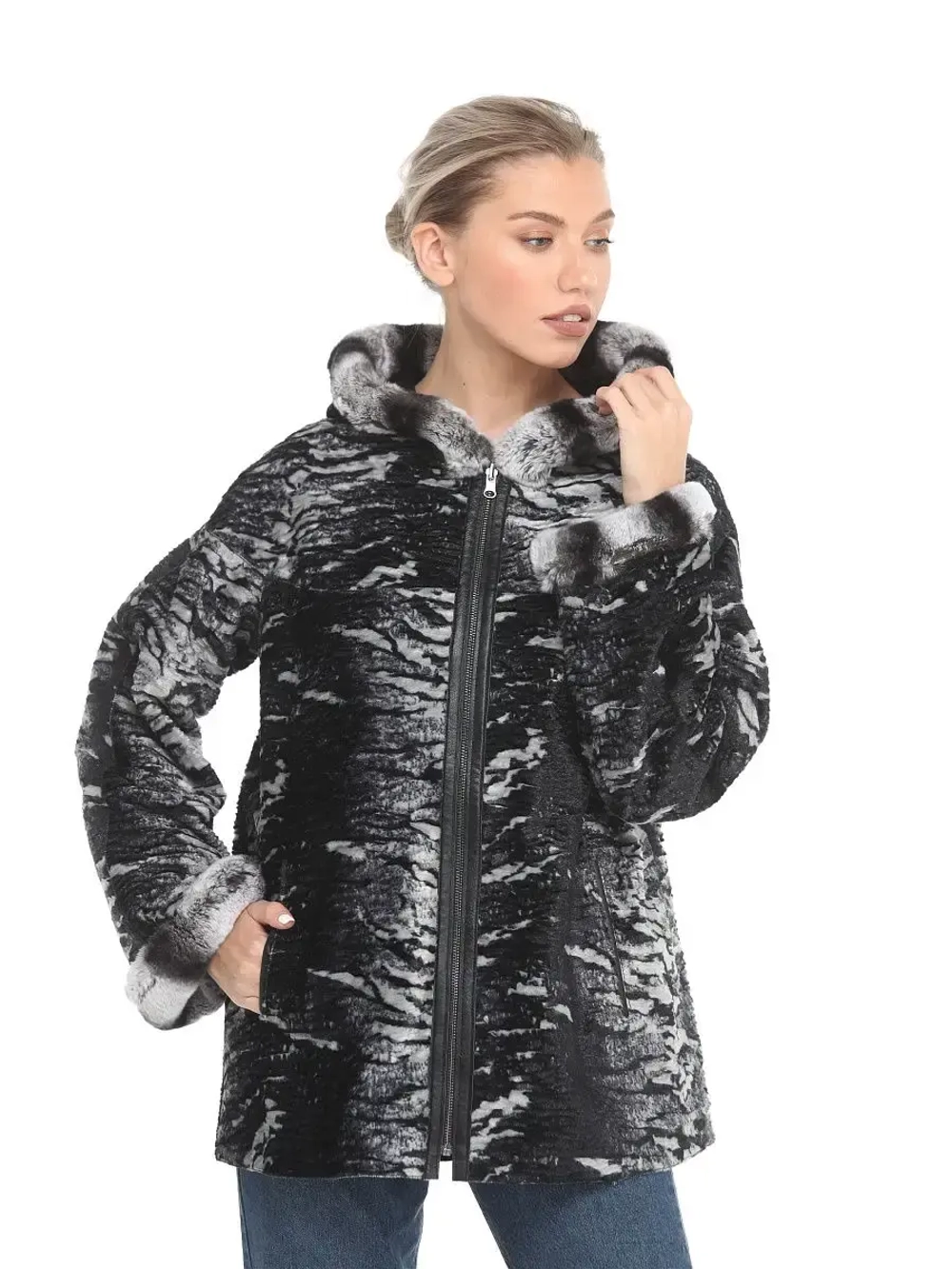 Куртка женская из натуральной кожи