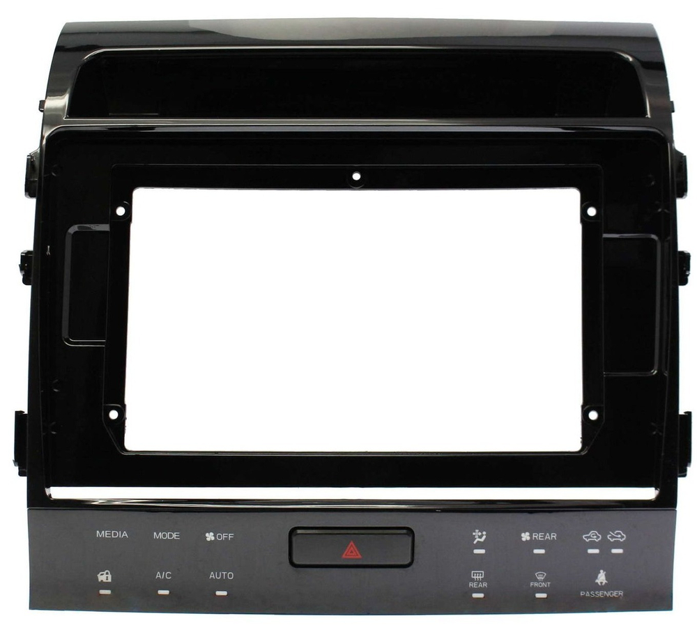 Магнитола для Toyota Land Cruiser 200 2007-2015 (рамка 10, климат на ШГУ) - Carmedia OL-1620-2-ABC QLed+2K, Android 13, UIS7870 (DUDU7), CarPlay, SIM-слот