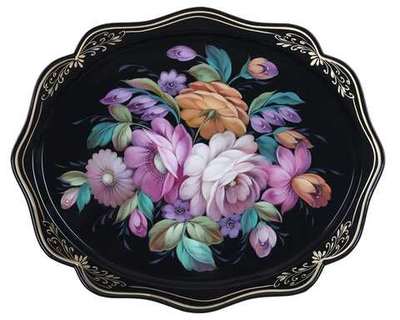 Zhostovo metal tray A15D180526223