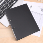 Папка на 2-х кольцах DELI, пластиковая 0,95 мм, корешок 2,8 см, ассорти