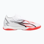 Футзалки PUMA Ultra Match IT puma white/puma black/fire orchid