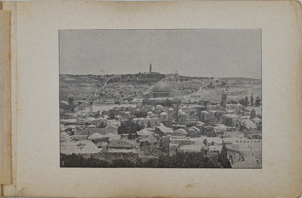 Уникальный Альбом-сувенир. Цветы и виды Святой Земли. Подарочный ал 23 видами Святой Земли 1900