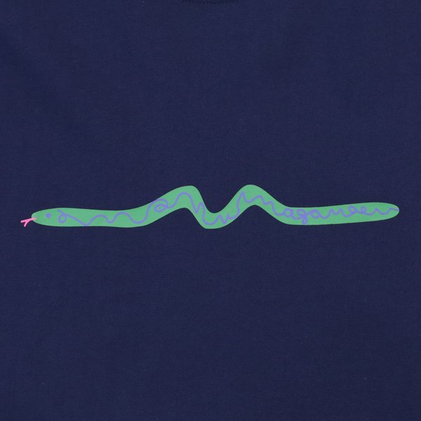 Футболка Magamaev Snek t-shirt (blue) артикул: - купить в магазине Дайс