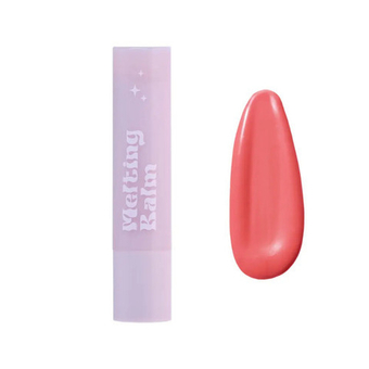 Бальзам для губ тающий оттеночный Derma Factory Glow melting balm peach moment, 2,3 г