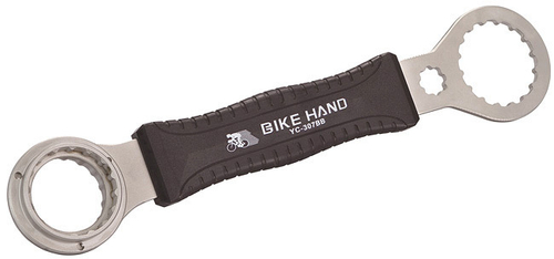 Ключ комбинированный YC-307BB Bike Hand для кареток Hollowtech, BB-9000 и BBR60
